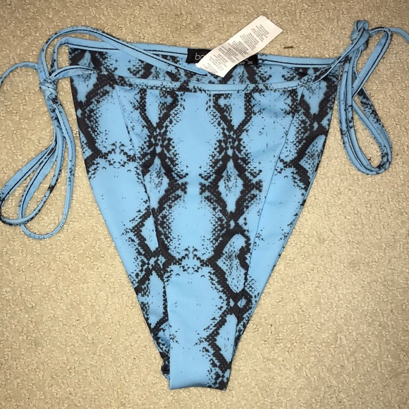 Boohoo Other - blue bikini bottom